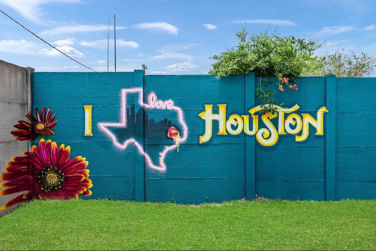 I love Houston | ramosrenditions | Brenda Chapa - realism, nature, inspirational, geometric, stencil, private | Beautify