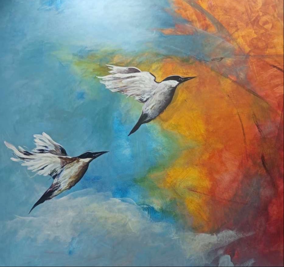 Angela | cwallismurals | Charlotte Wallis - abstract, realism, nature, surrealism | Beautify