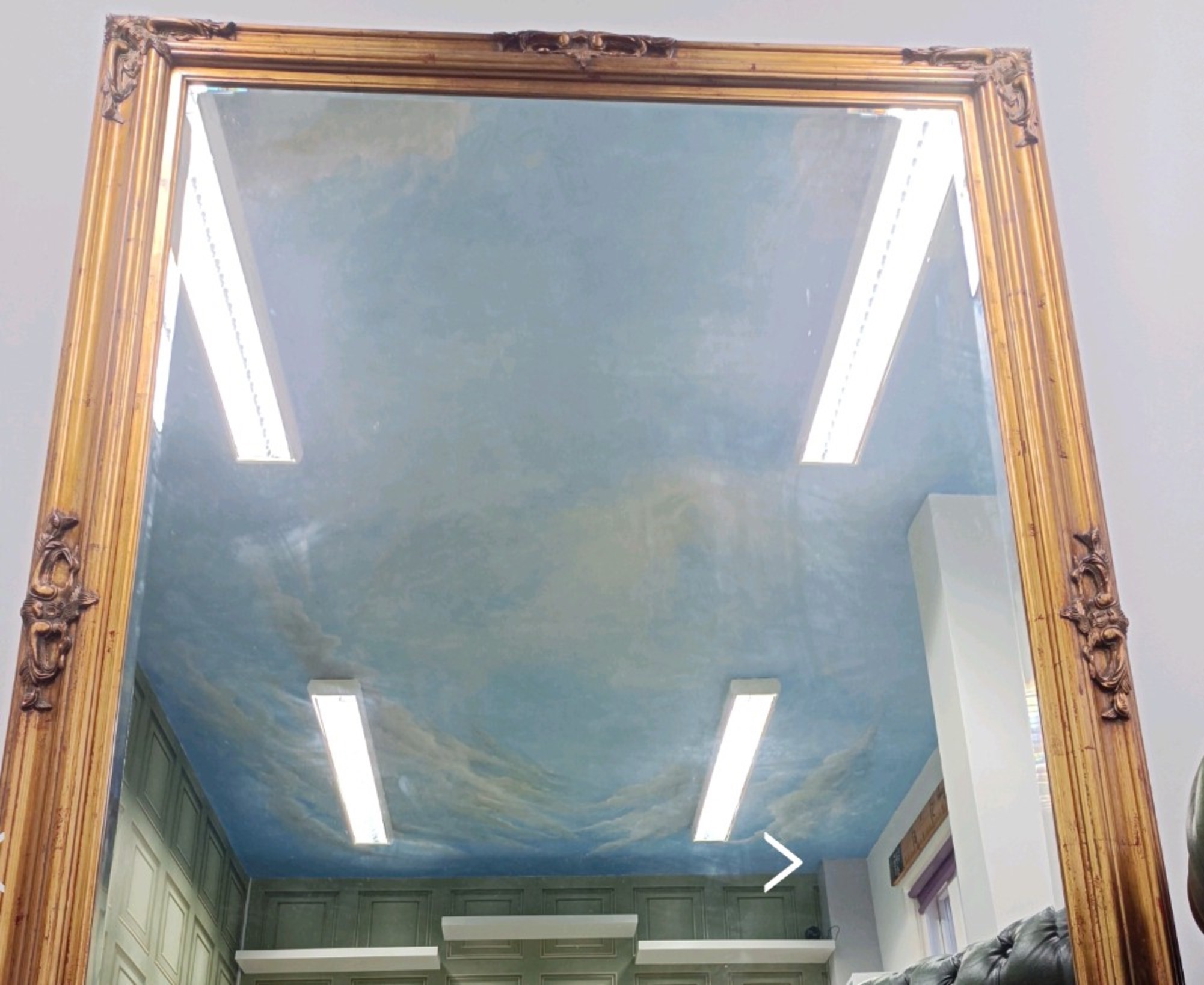 Cloudy sky ceiling mural | cwallismurals | Charlotte Wallis - realism, nature, brushwork, ahandmadesuit | Beautify