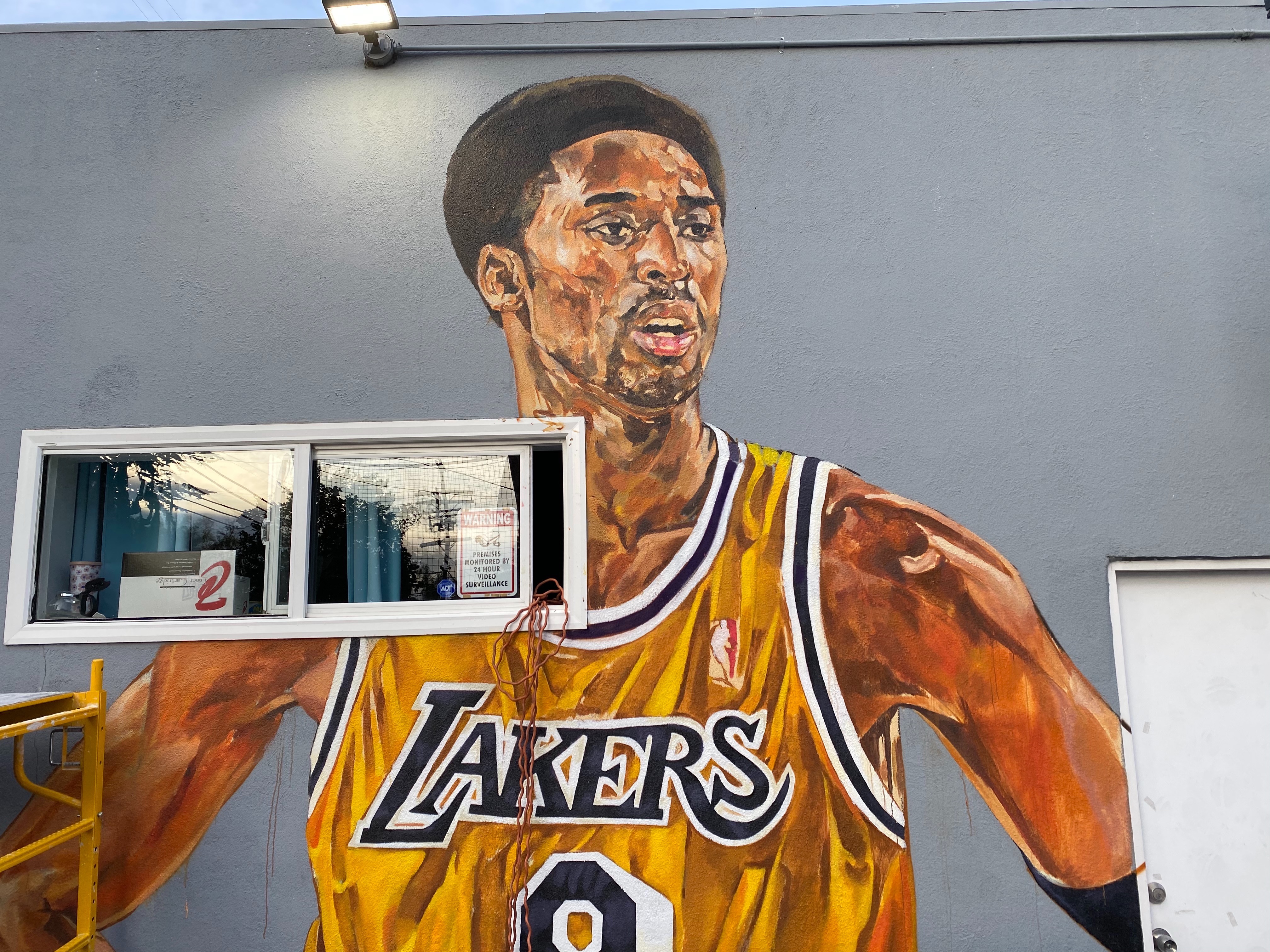 Kobe mural (6) | samirevol | samir arghandwall - graffiti, realism, inspirational | Beautify
