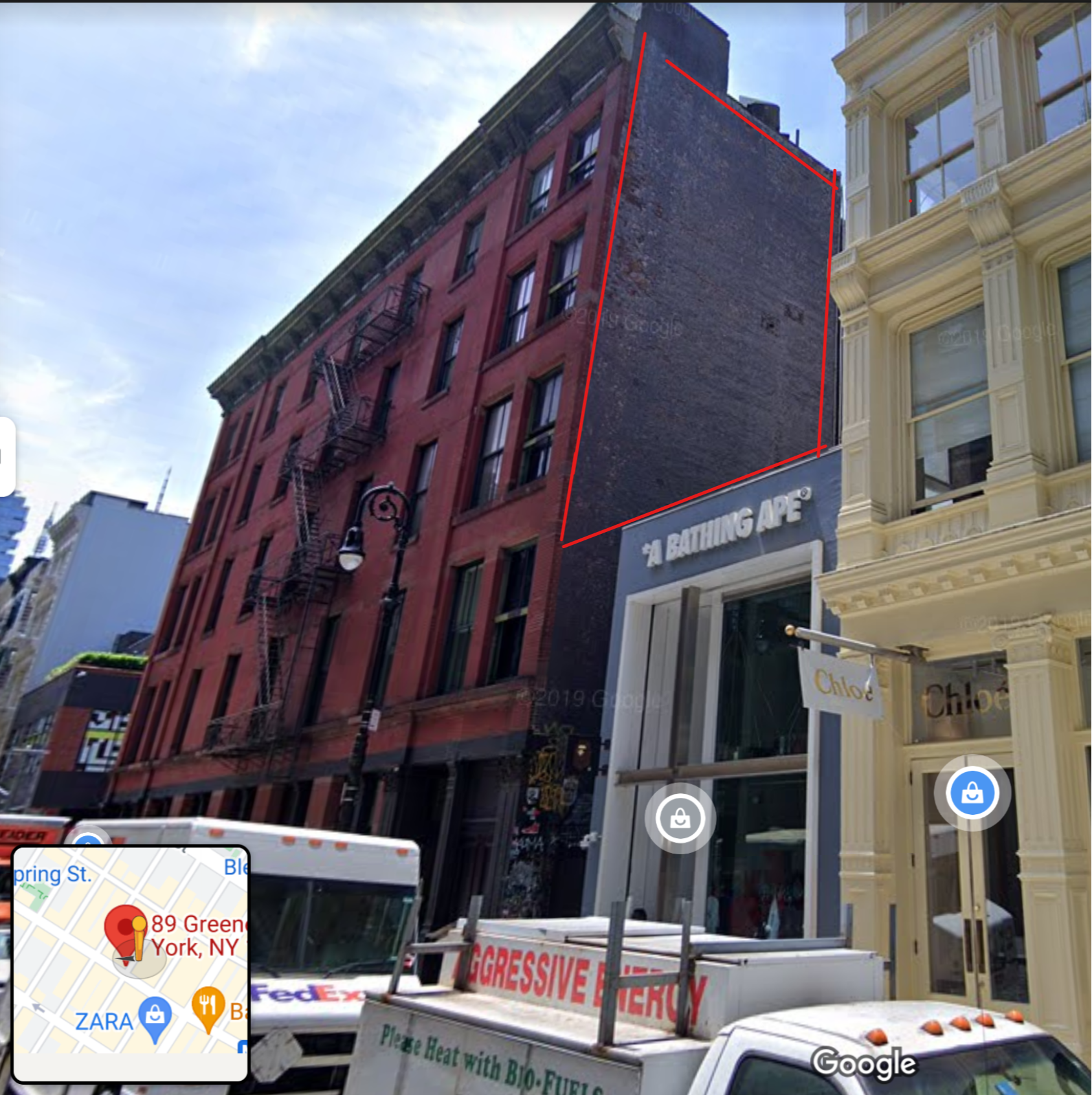 New York, 89 Greene Street, 10012 - Manhattan - Potential Art / Mural Site | Beautify