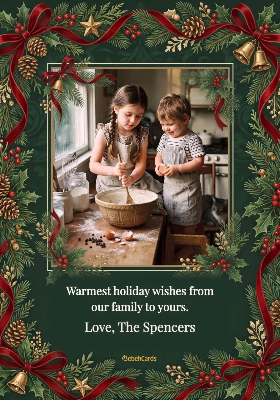 Spencers Holiday Card Bac