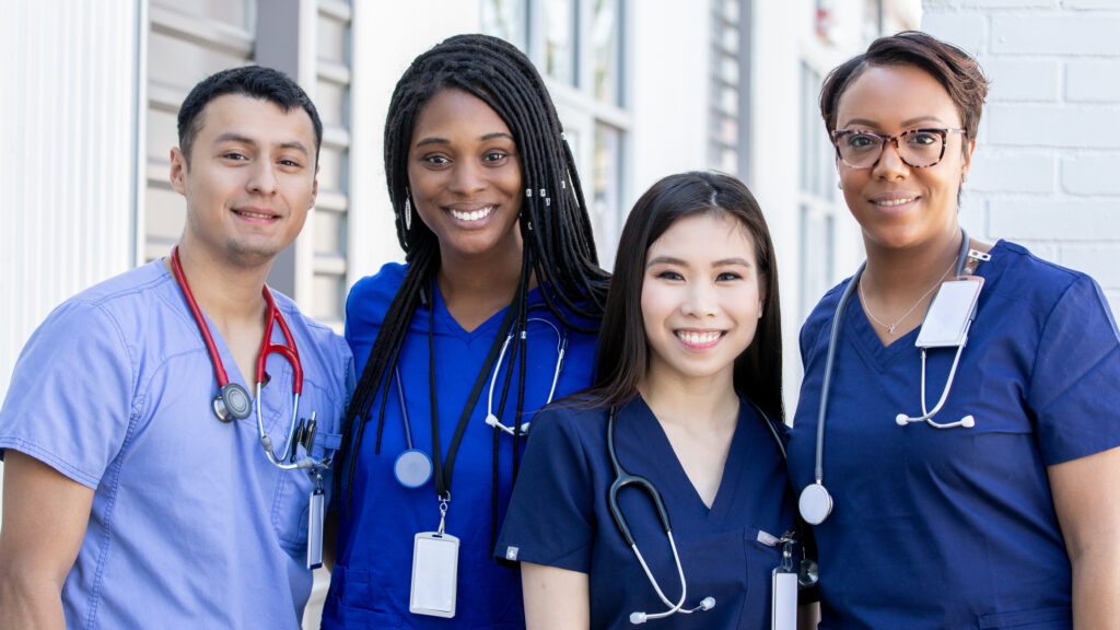 nurses at work