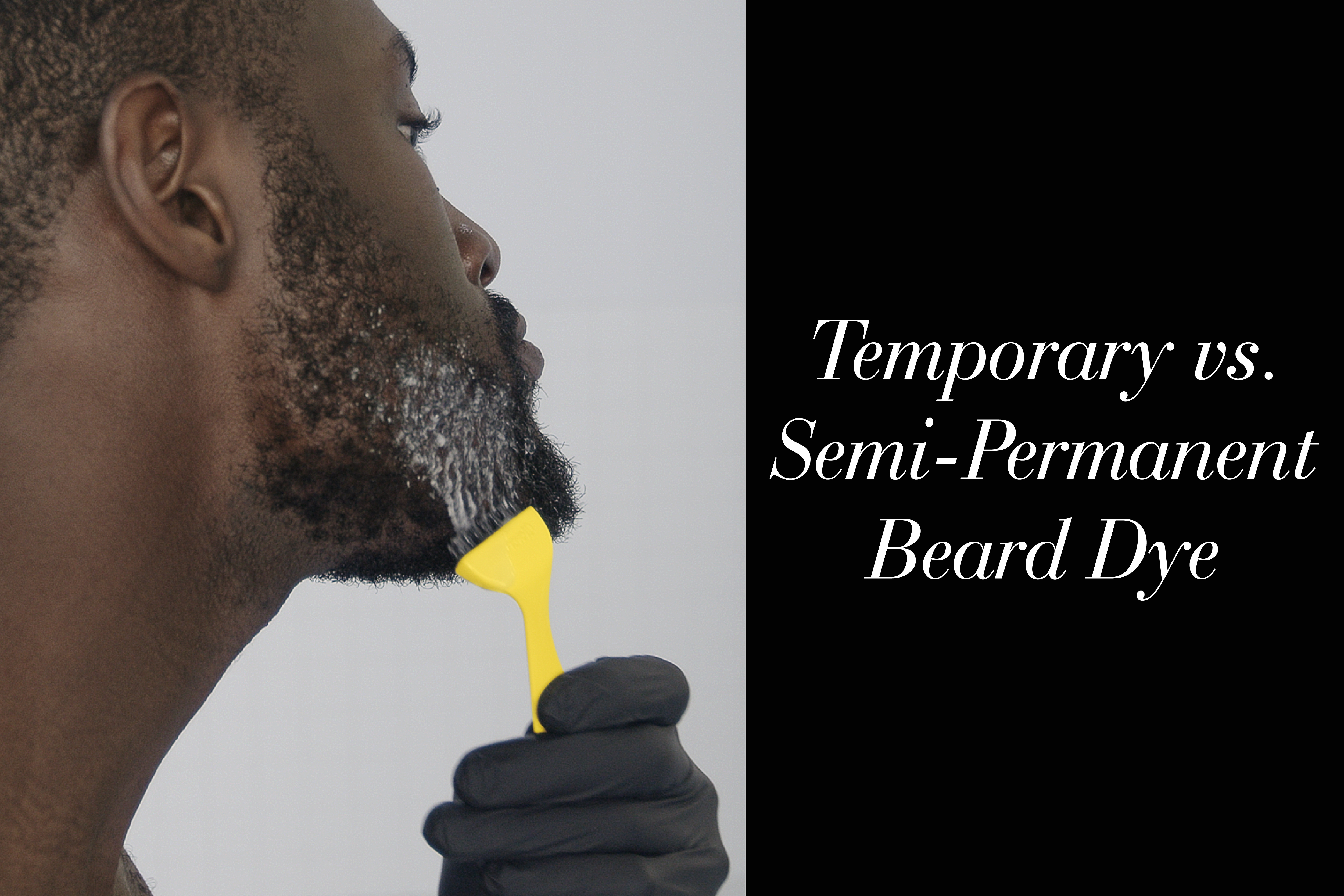 Temporary vs. Semi-Permanent Hair and Beard Dye