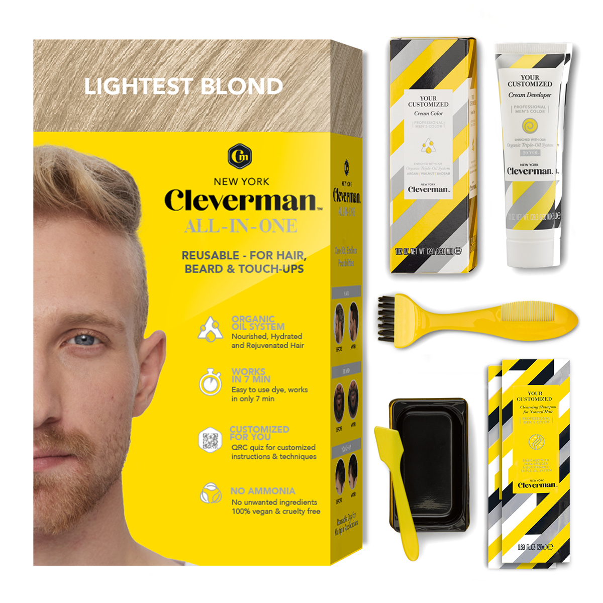 Discover the Best Lightest Blond Hair and Beard Dye
