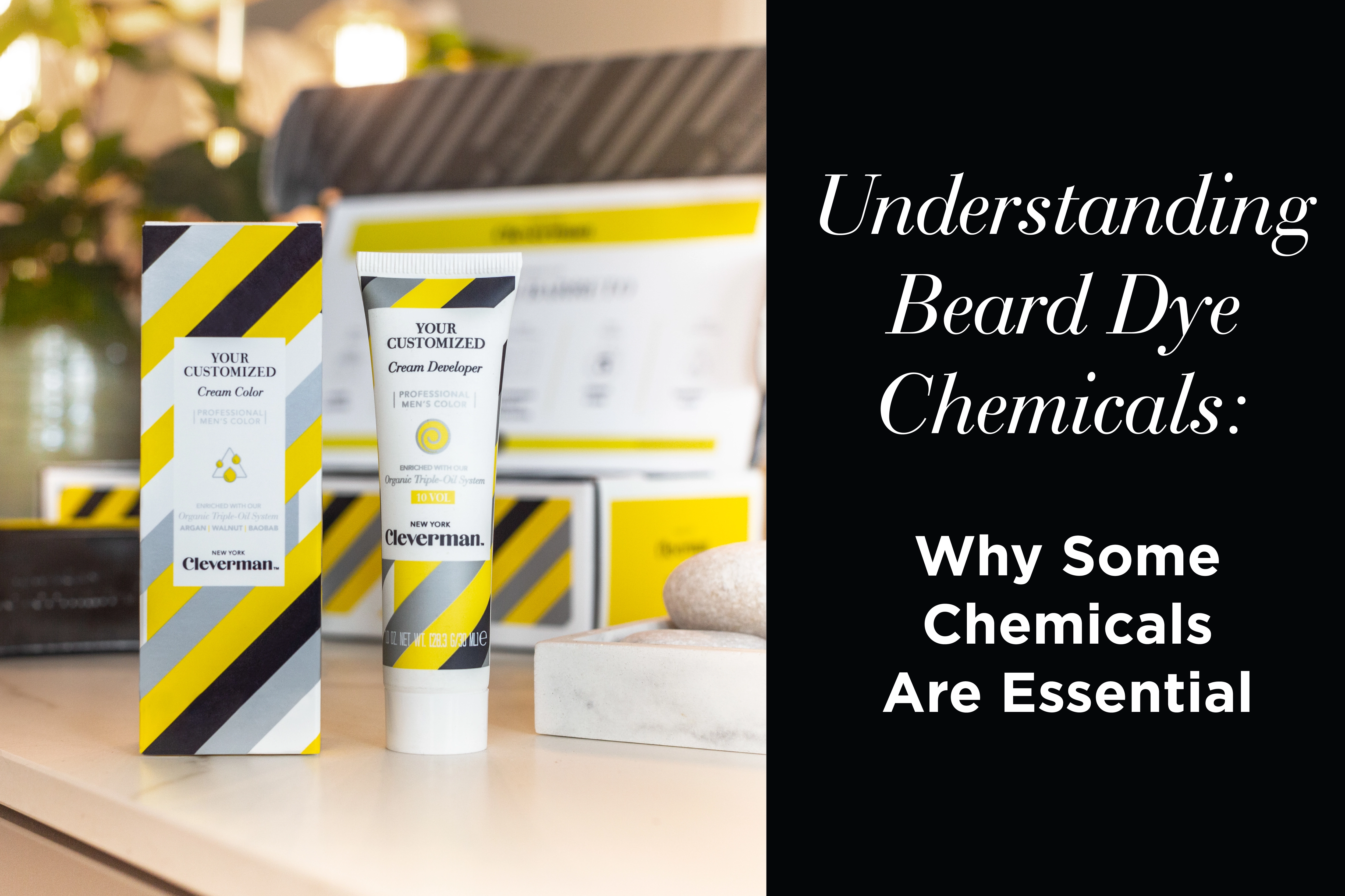 Understanding Beard Dye Chemicals: Why Some Chemicals Are Essential