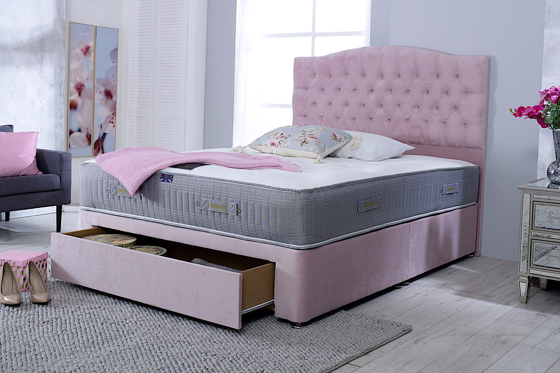 Sterling Pocket Sprung Series 3400 Gel Divan Bed AAA Beds