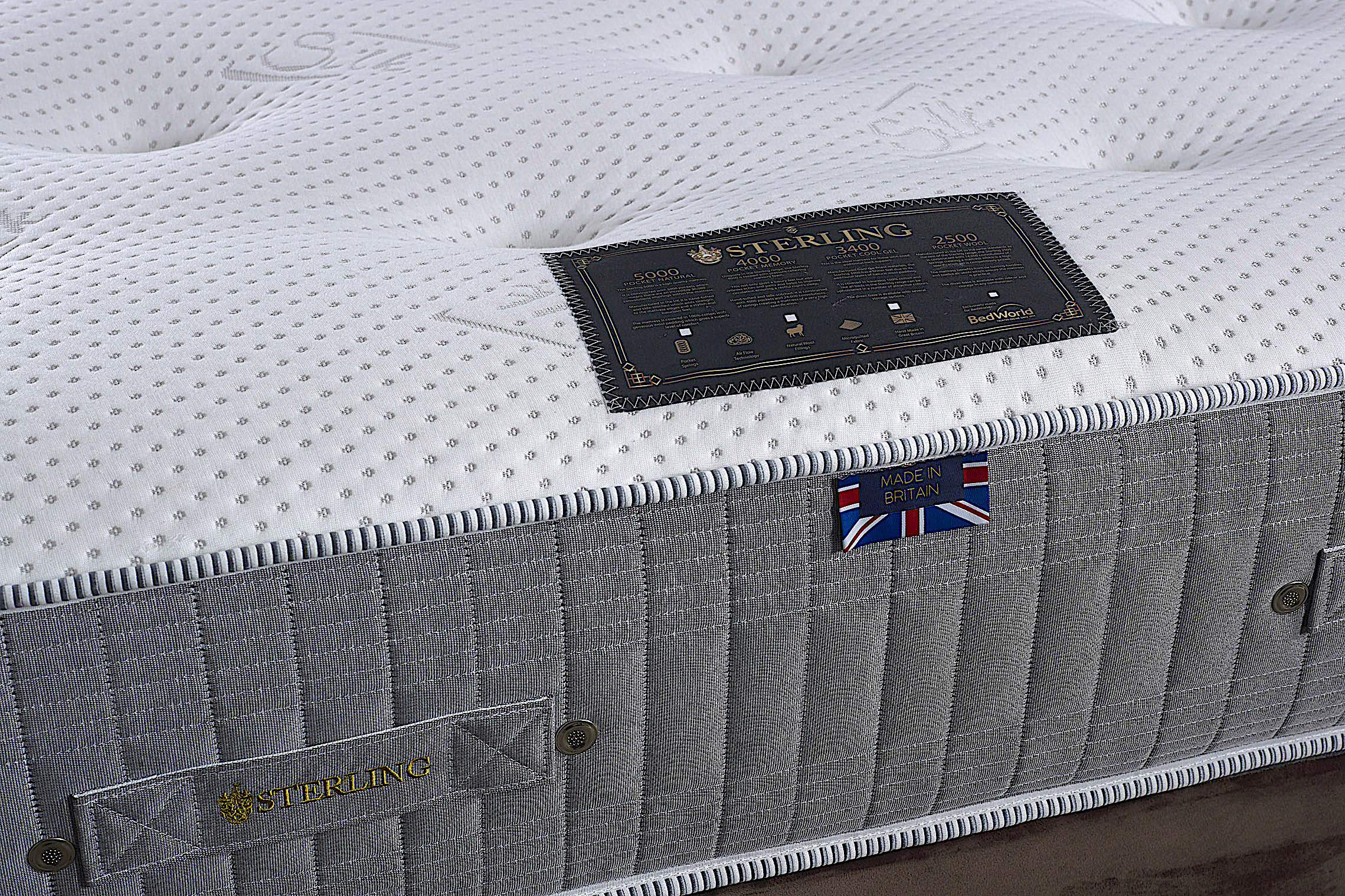 Sterling Pocket Sprung Series 3400 Gel Mattress Bedworld ireland