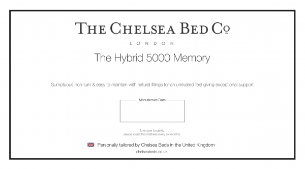 chelsea spring pocket hybrid5000 responsive memory mattress