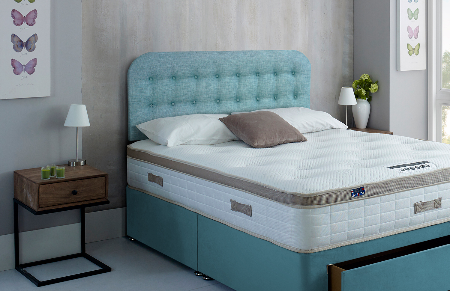 Oxford Upholstered Headboard Bedworld ireland