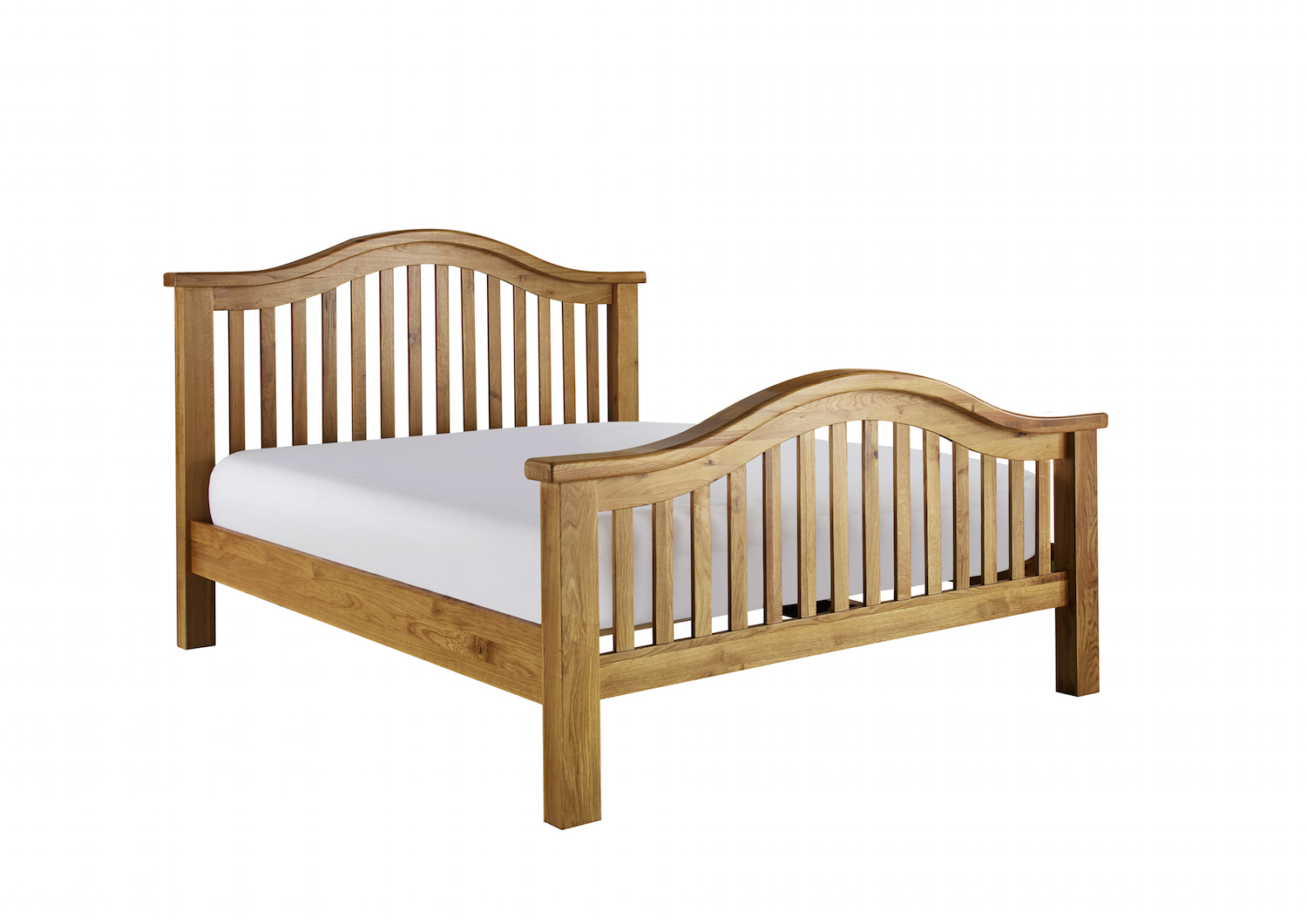 wooden bed frame and mattress twin