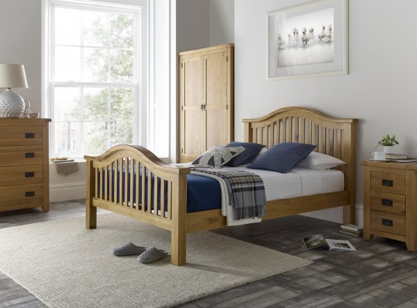 Minnesota Wooden High End Bed Frame