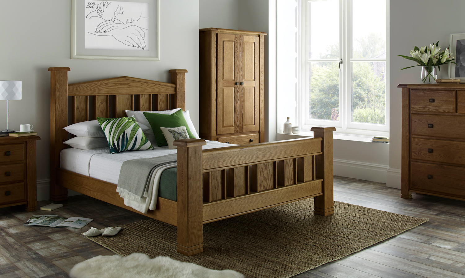 chunky wood bedroom furniture
