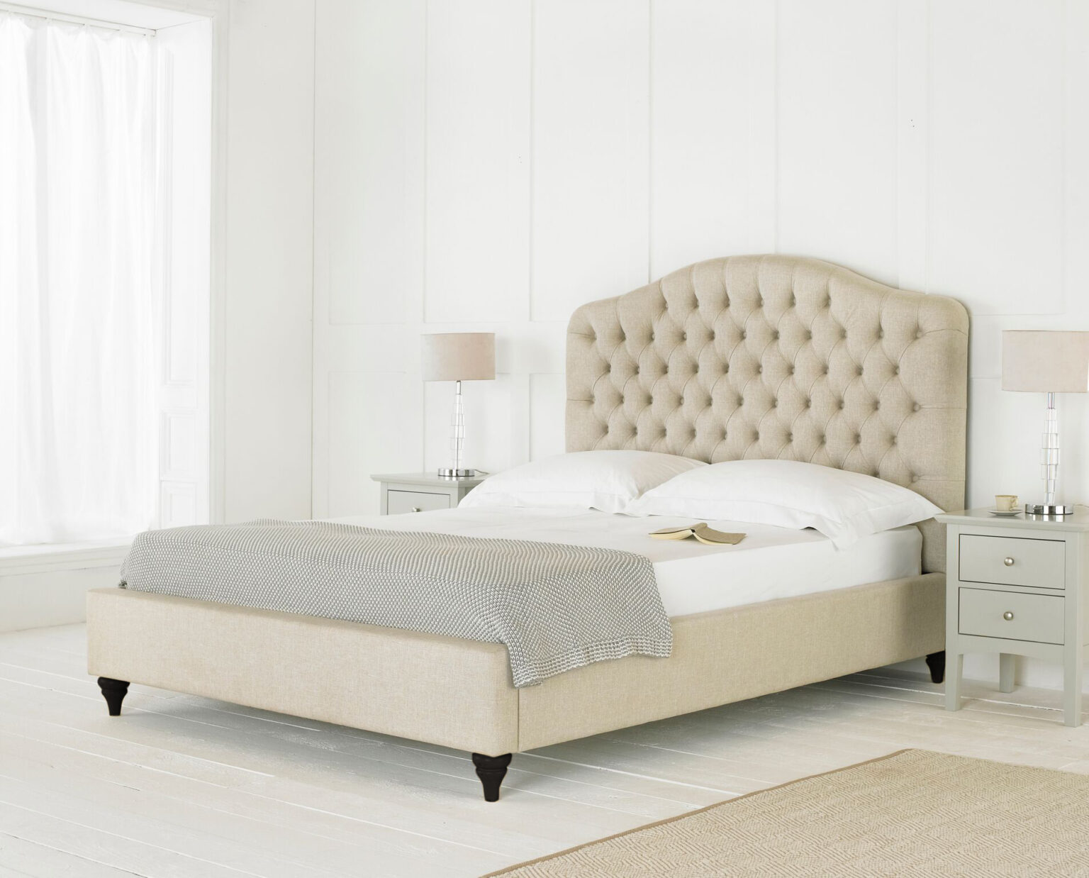 Lacey Chesterfield Upholstered Bed Frame Aaa Beds 