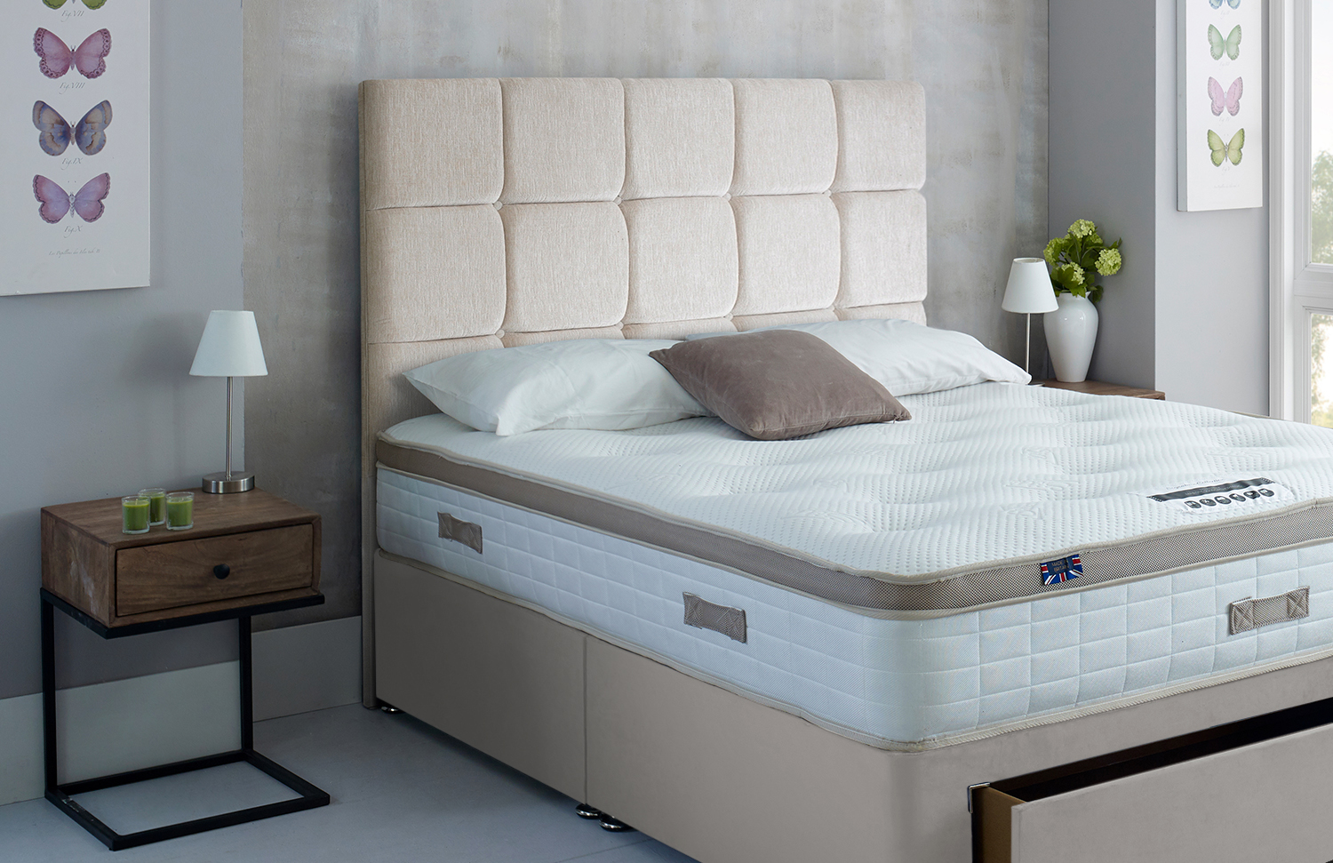 Lexi Floor Standing Headboard AAA Beds
