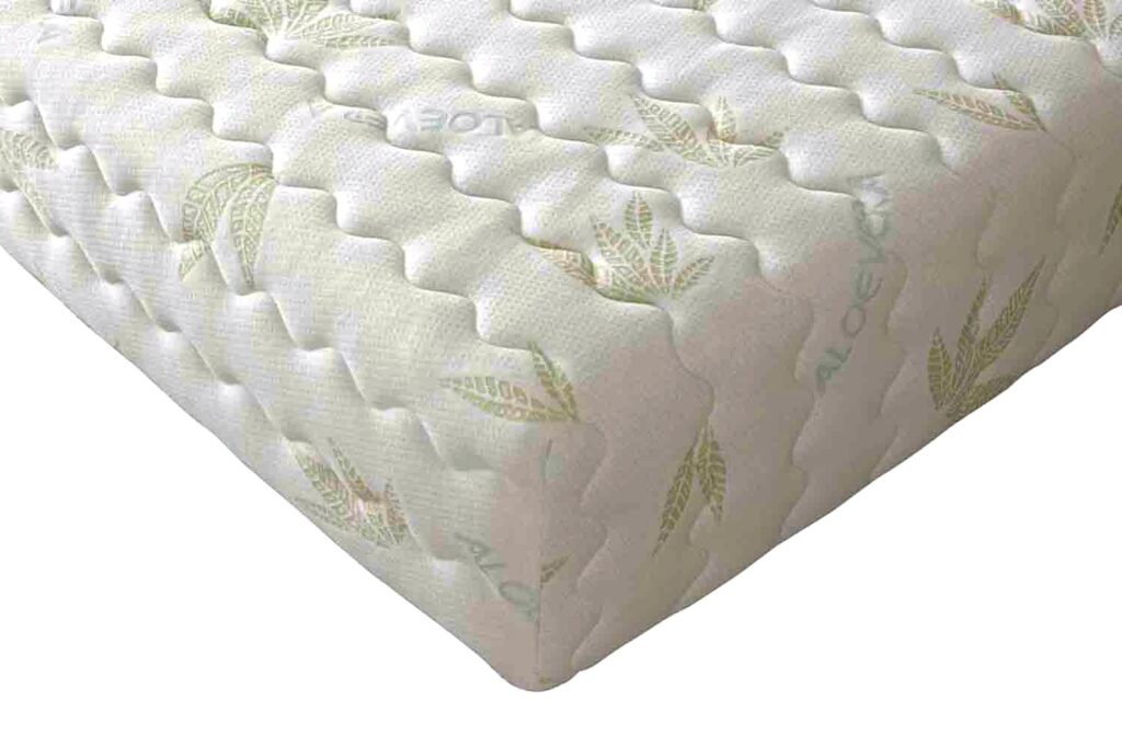 aloe vera single memory foam mattress