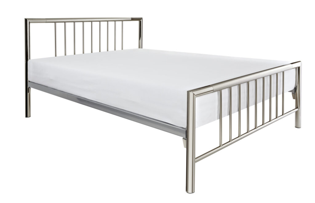 Concorde Chrome Metal Bed Frame AAA Beds