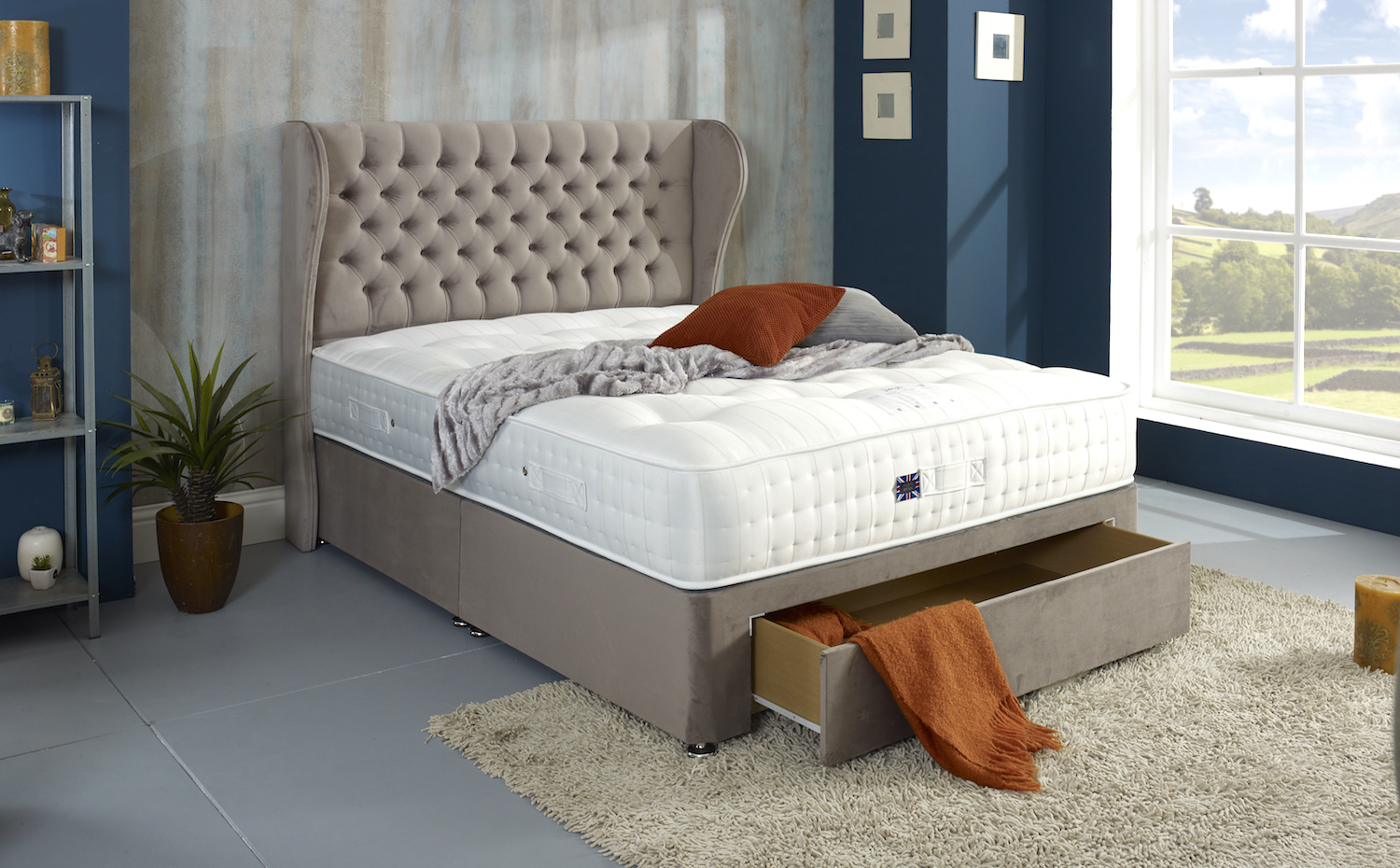 deewan double bed