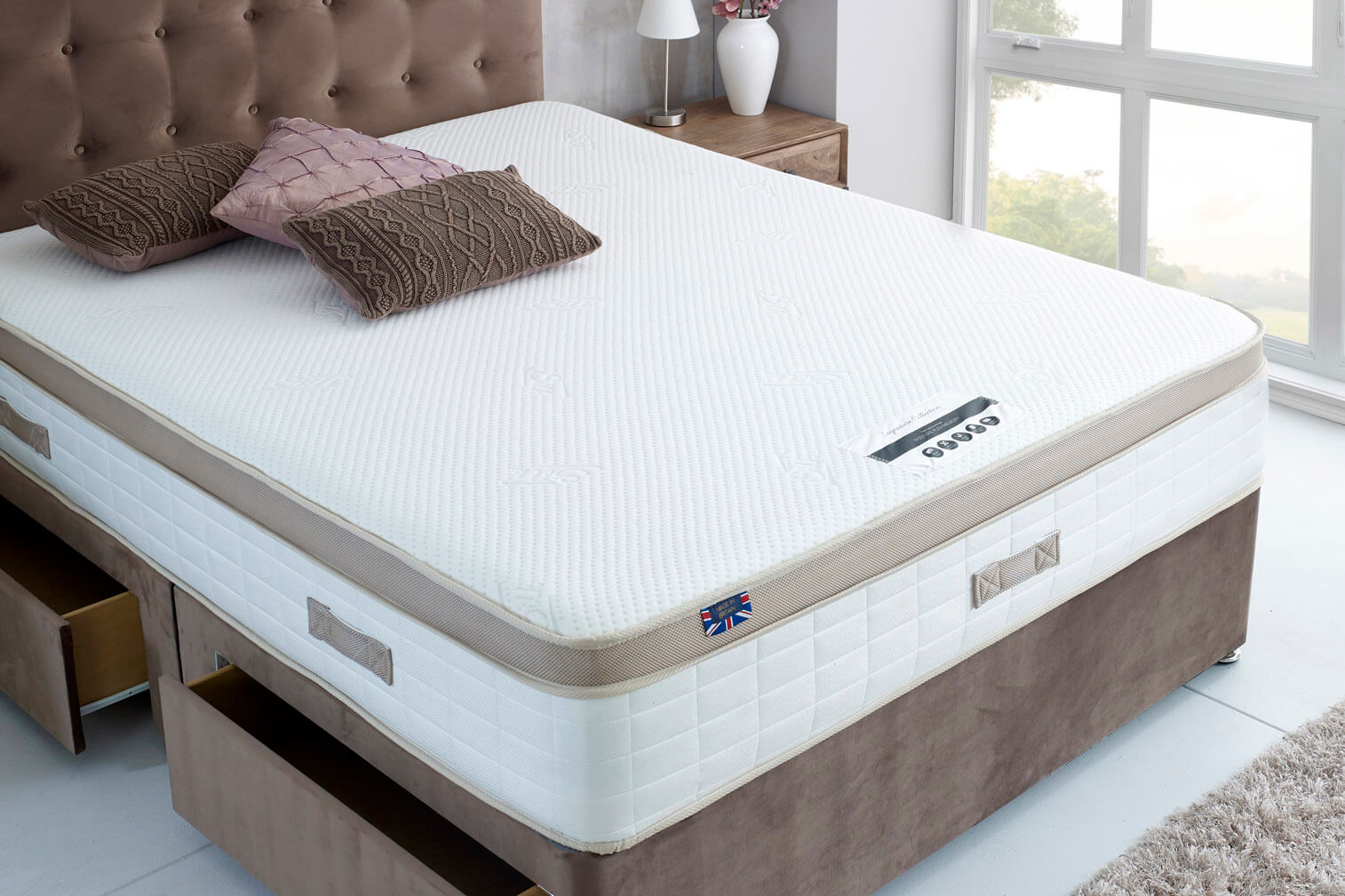 cool wave memory and reflex foam orthopaedic mattress