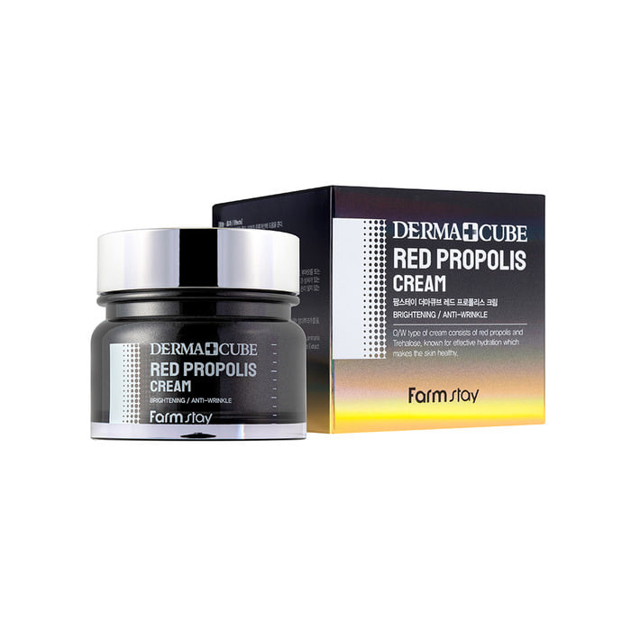 FARMSTAY DERMACUBE RED PROPOLIS CREAM 80ML