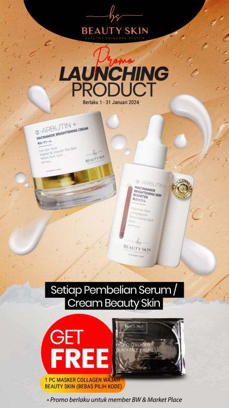 BS ARBUTIN + NIACINAMIDE BRIGHTENING SKIN BOOSTER 35ML