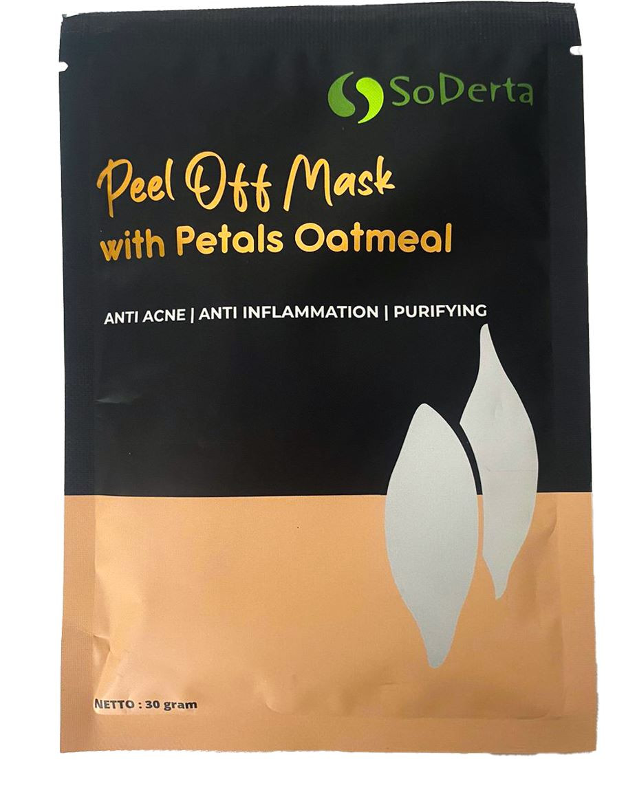 SODERTA PEEL OFF MASK WITH PETALS OATMEAL 30GR