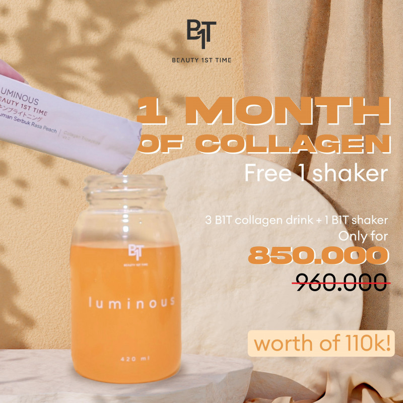 PROMO !! BEAUTY 1ST TIME COLLAGEN DRINK
