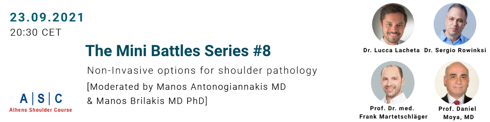 Non-Invasive options for shoulder pathology