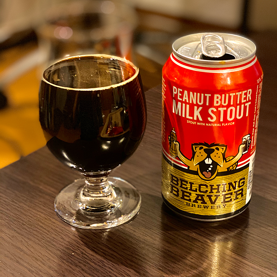 しさは ﾋﾟｰﾅｯﾂ Beaver Peanut Butter Milk Stout）缶 355ml/24本NA