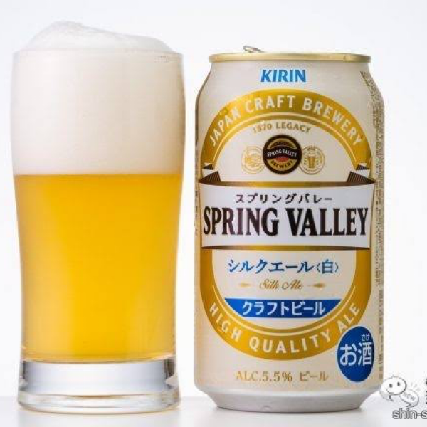 キリンビールのスプリングバレー シルクエール〈白〉 | BeerHunt