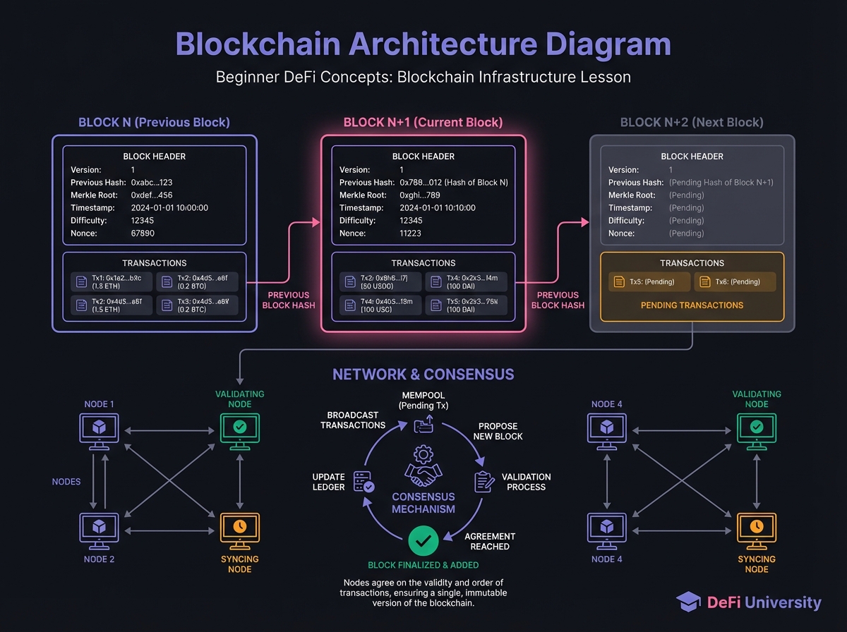 Blockchain Architecture Diagram