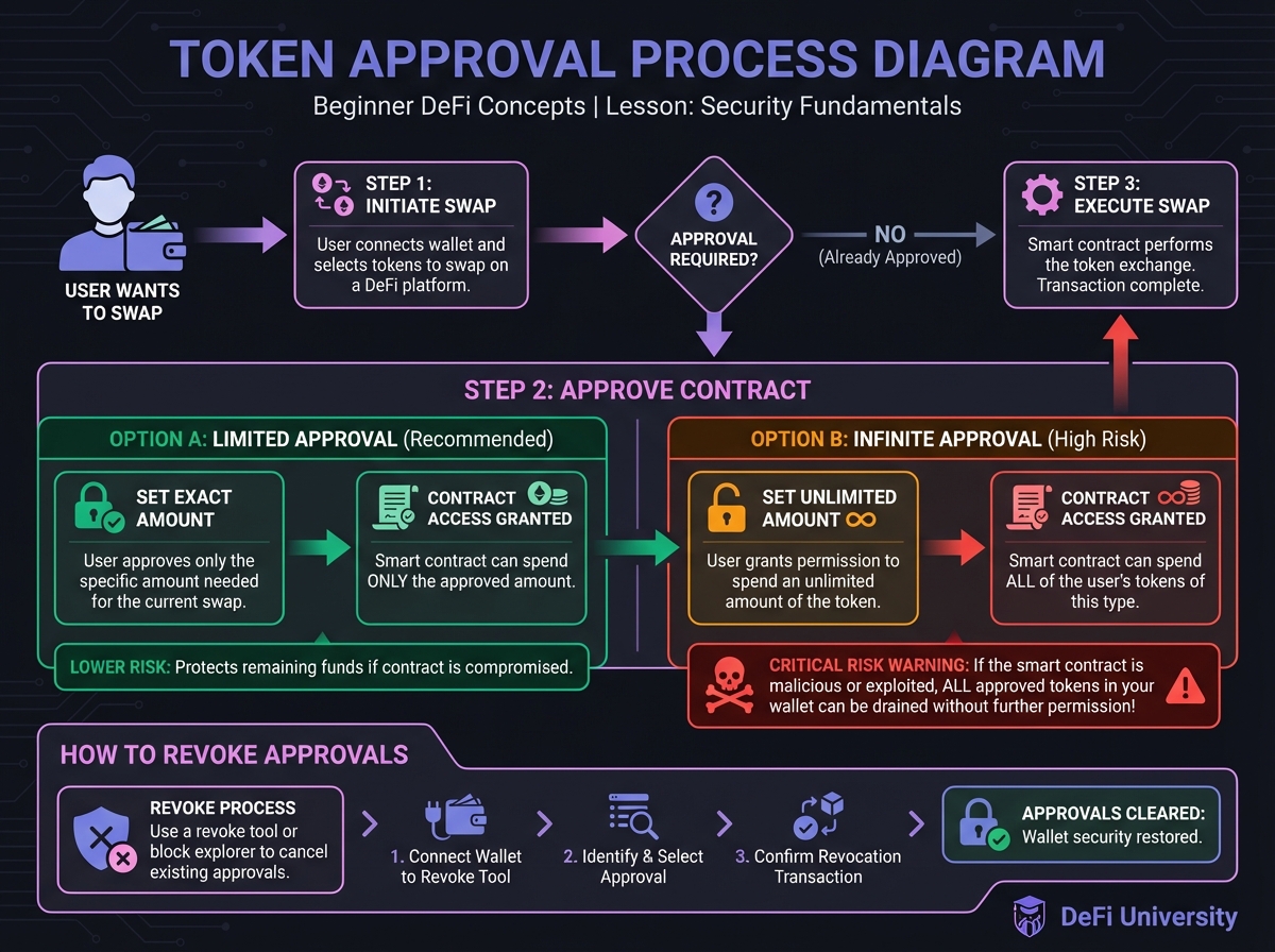Token Approval Process Diagram