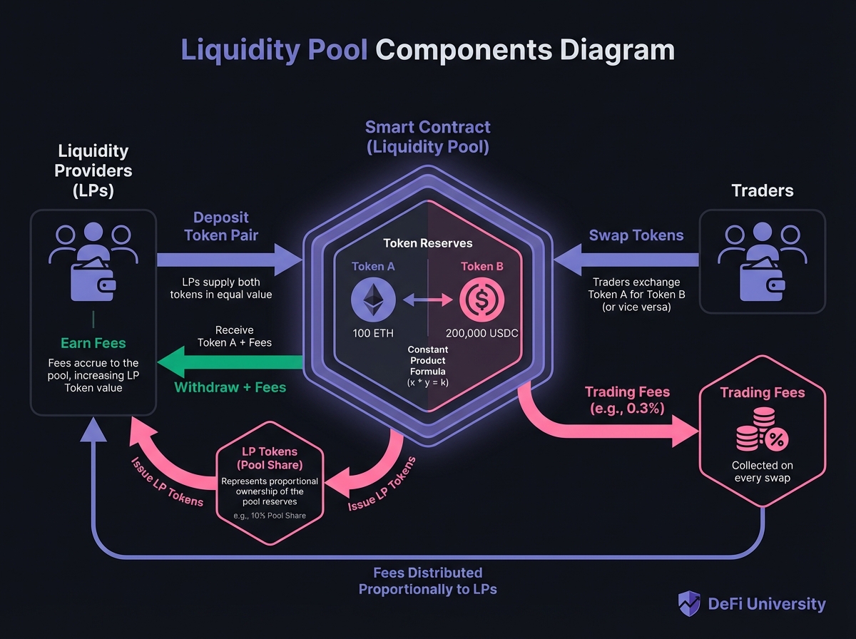Liquidity Pool Components Diagram