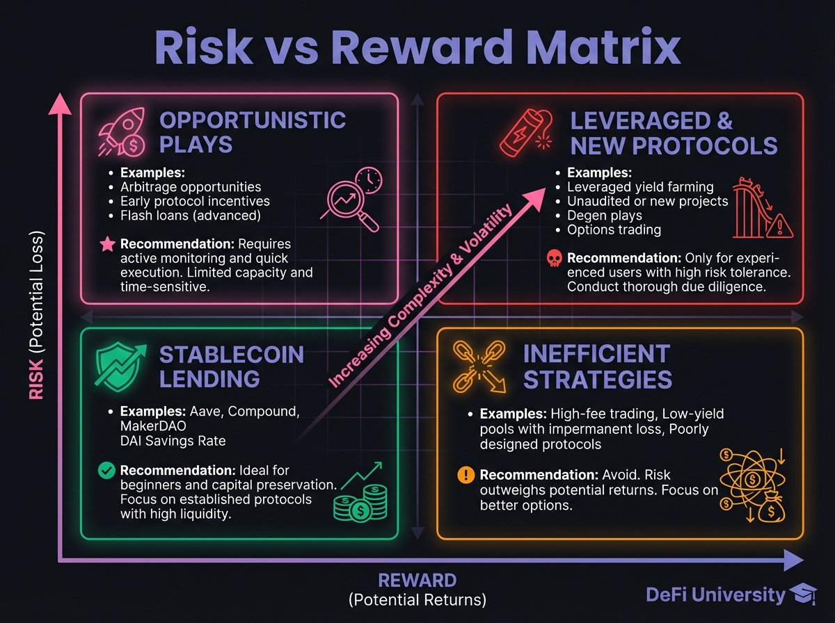 Risk vs Reward Matrix