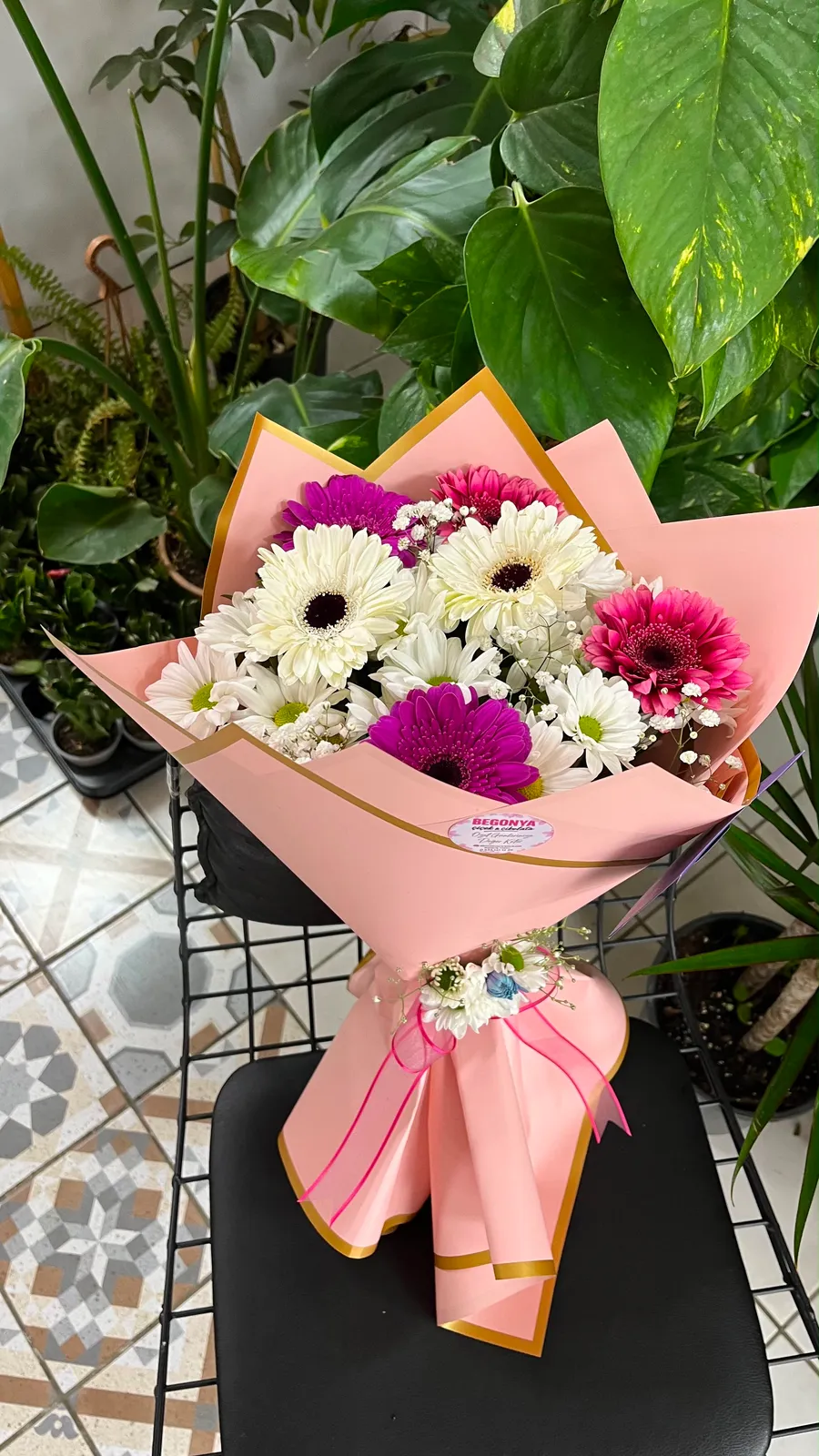 Mini Gerbera-Papatya Buketi