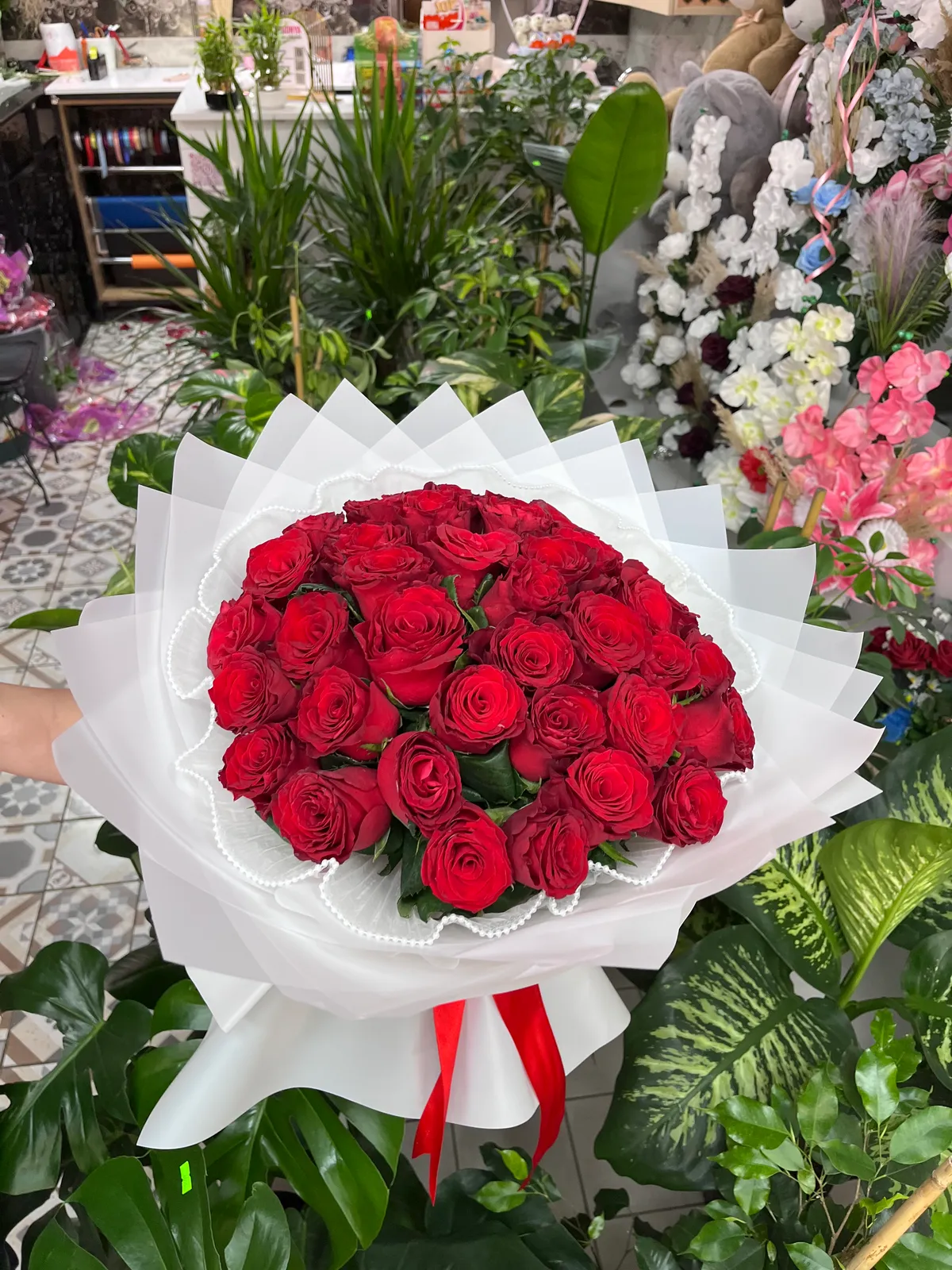 Kırmızı Gül Buketi