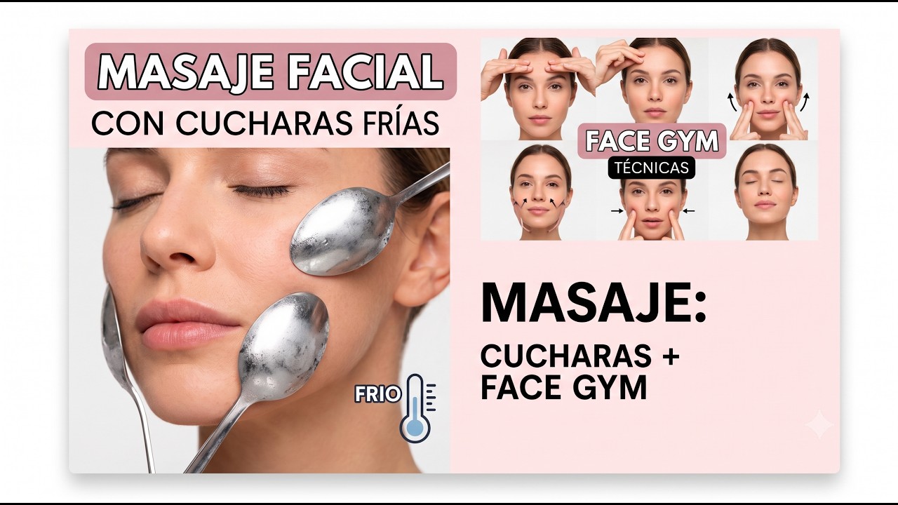 Masaje de cucharas + Face GYM