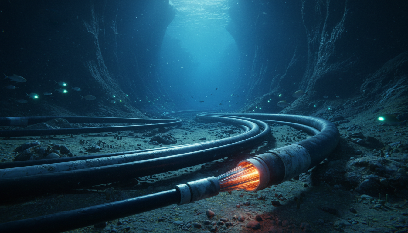 海底ケーブル費用は数千億円？深さ8000mの真実