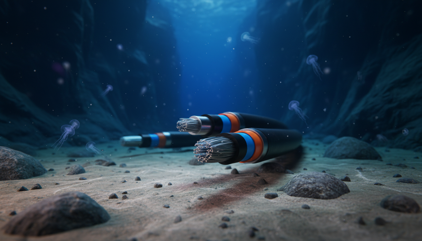 海底ケーブル新時代：360Tbpsとサメ、盗聴の攻防