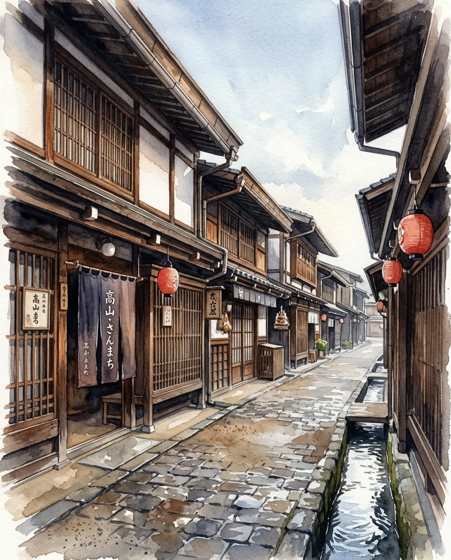 Takayama Historic Street preview 5