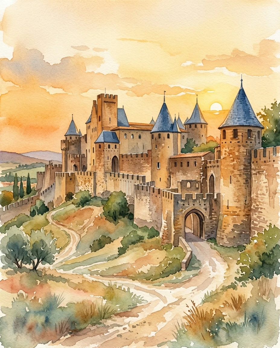 Carcassonne Medieval Walls preview 5