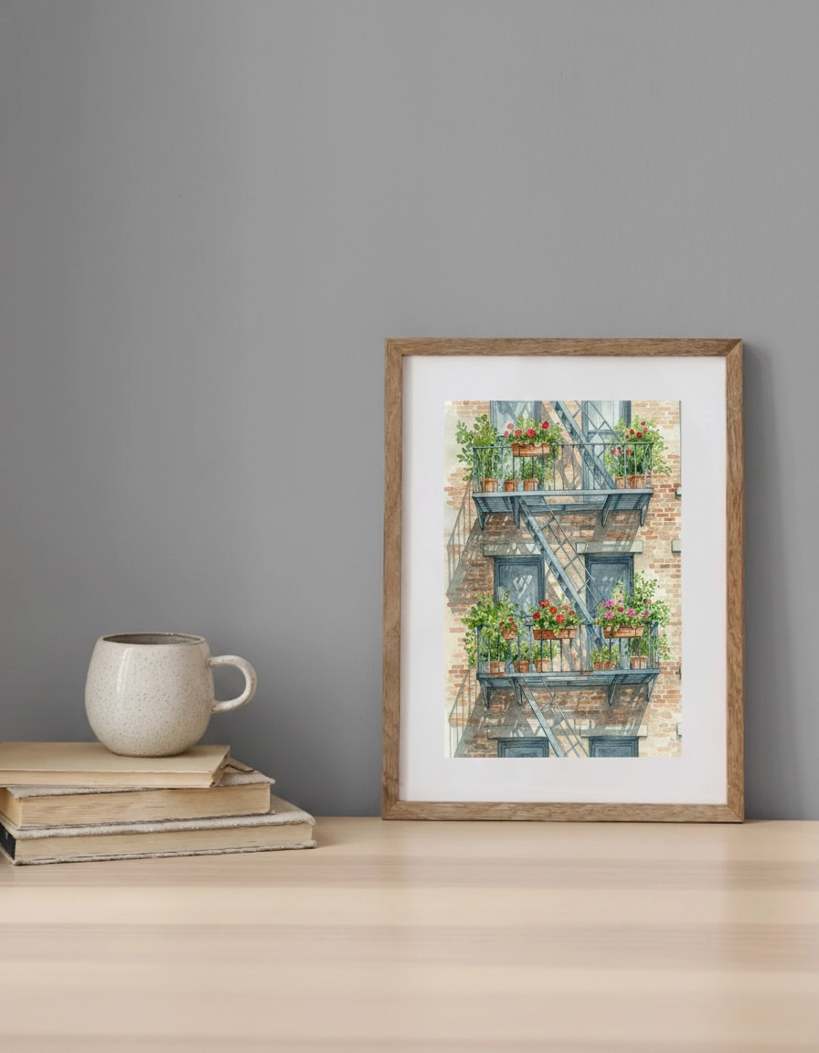 NYC Fire Escape Flora preview 4