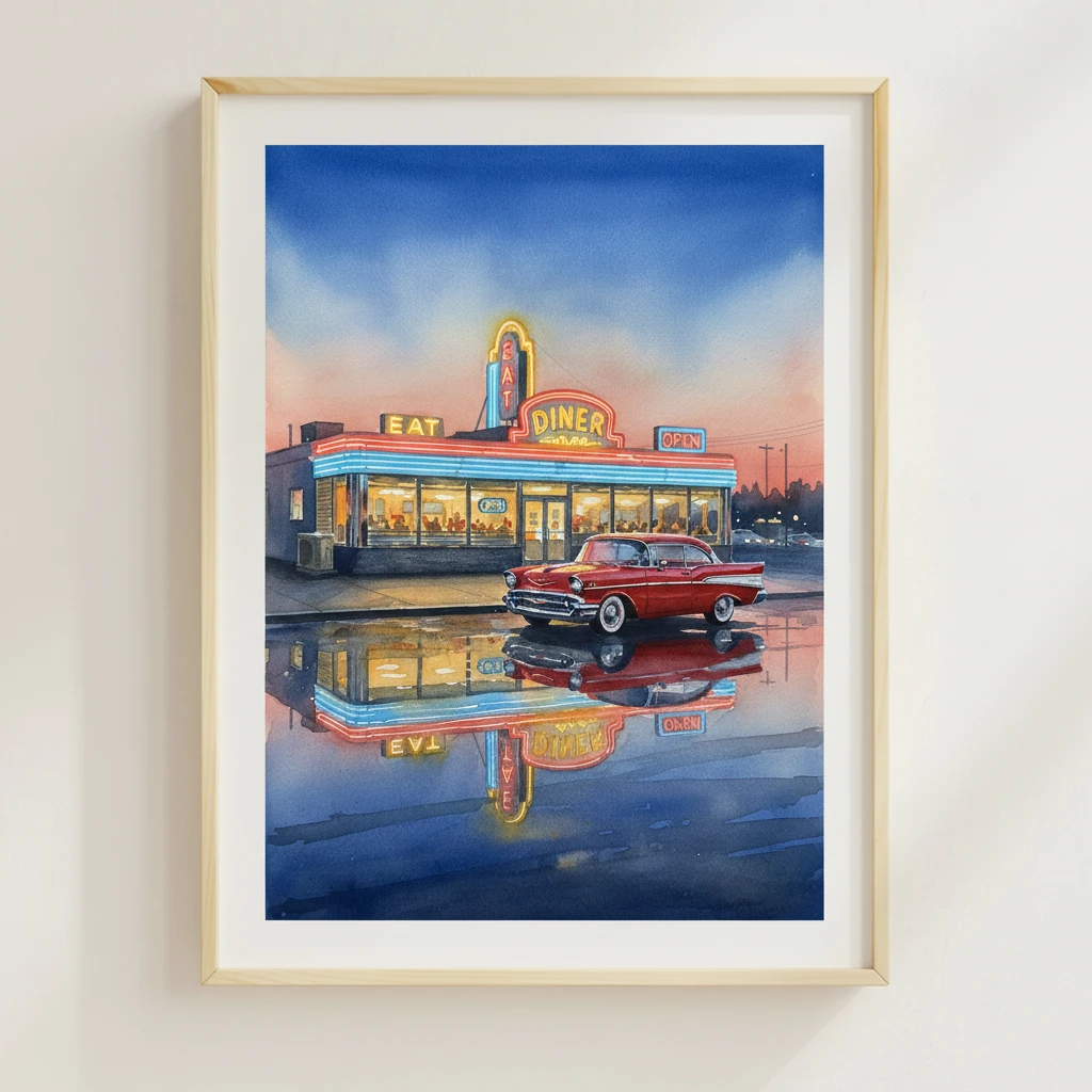 Retro Diner Twilight preview 3