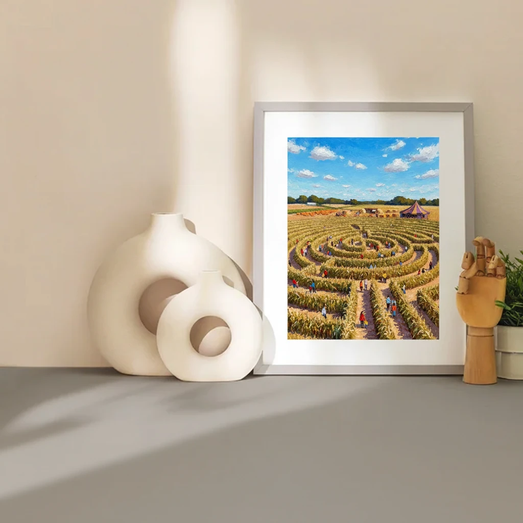 Corn Maze Labyrinth preview 2