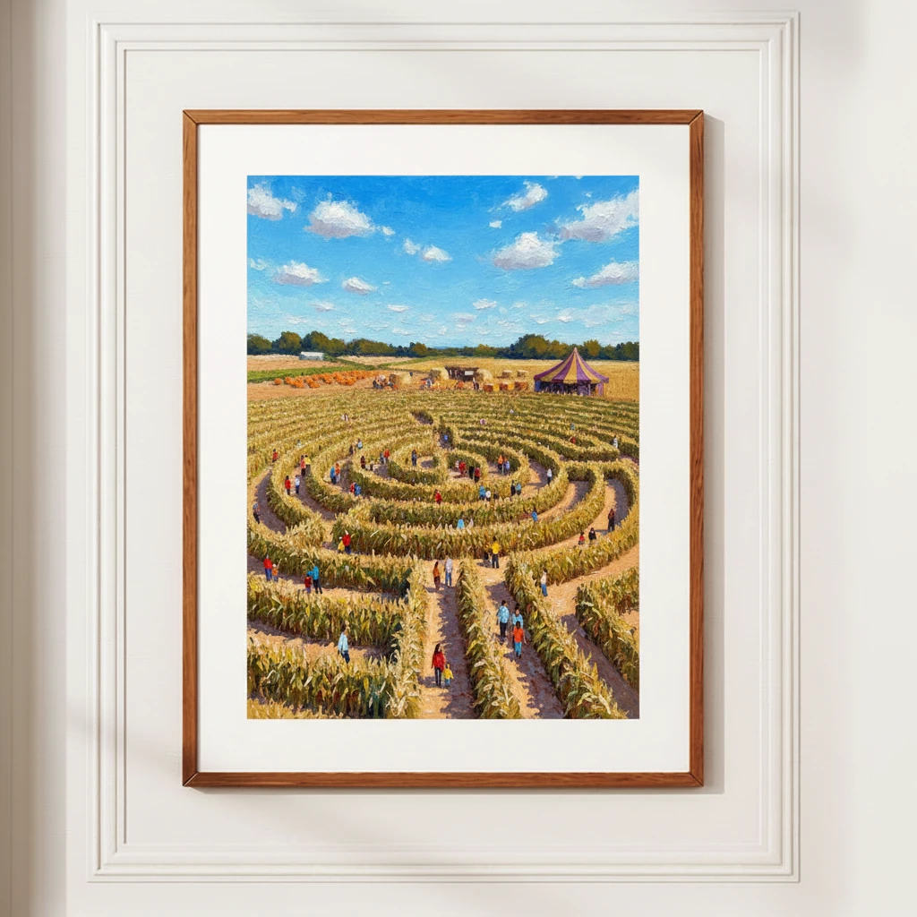 Corn Maze Labyrinth preview 4