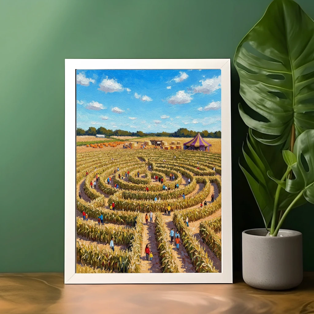 Corn Maze Labyrinth preview 5
