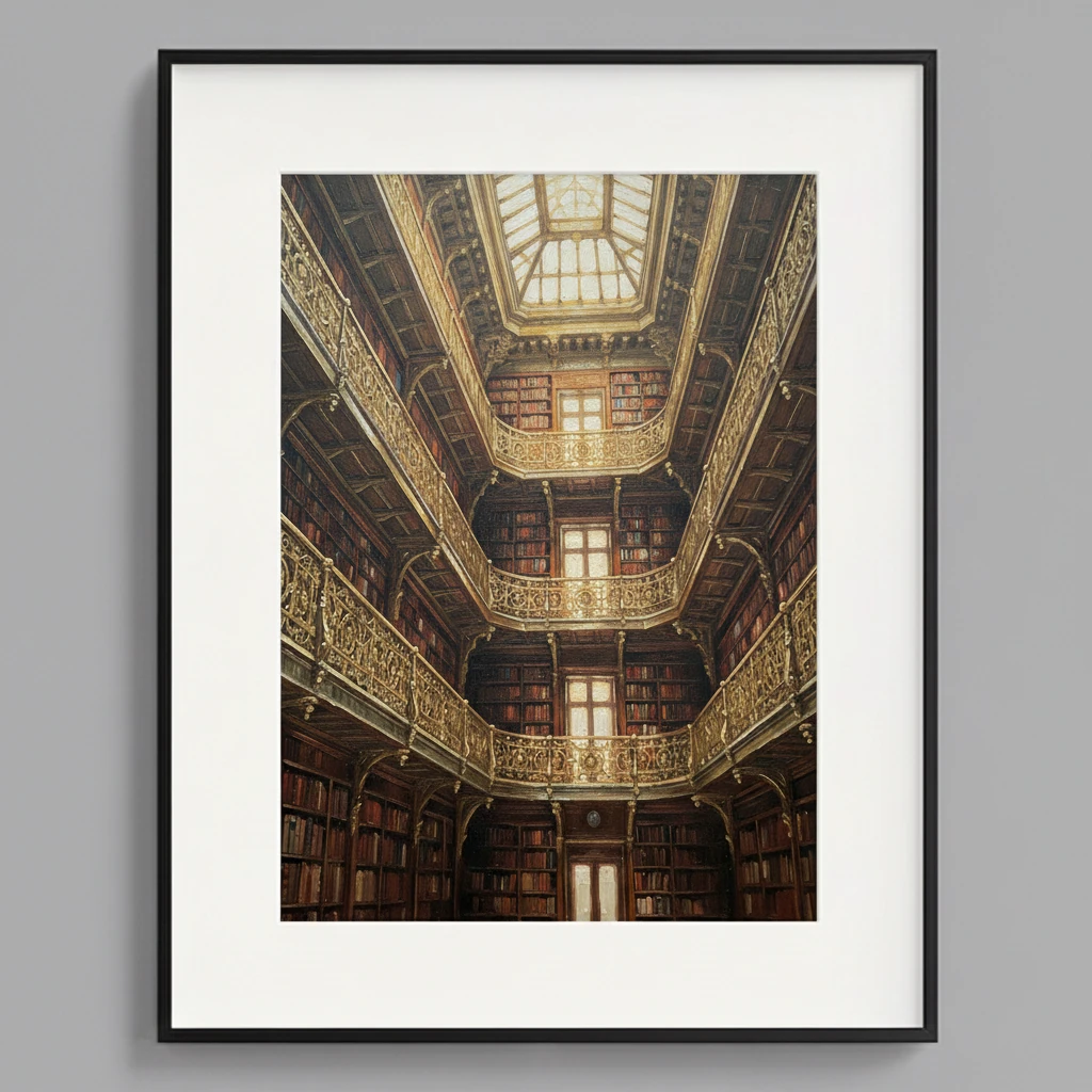 Peabody Library Atrium preview 3
