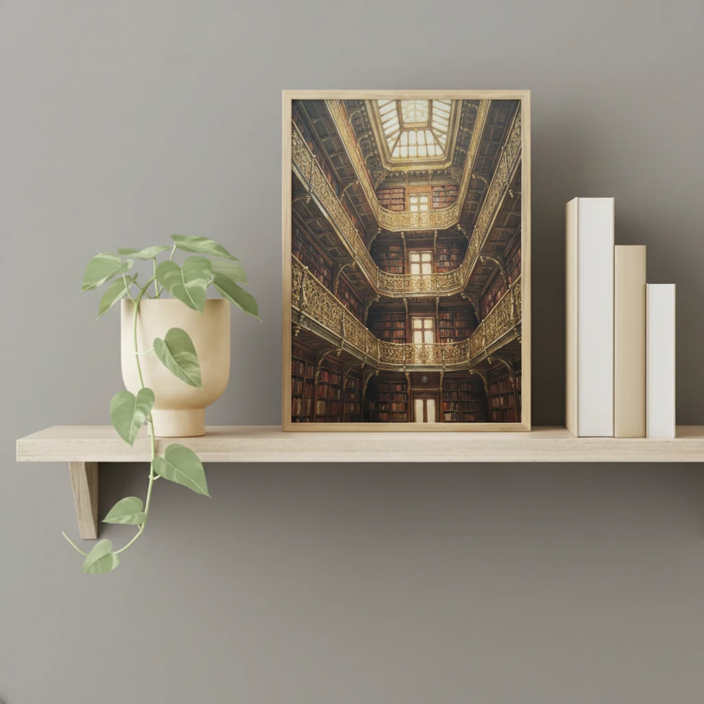 Peabody Library Atrium preview 4