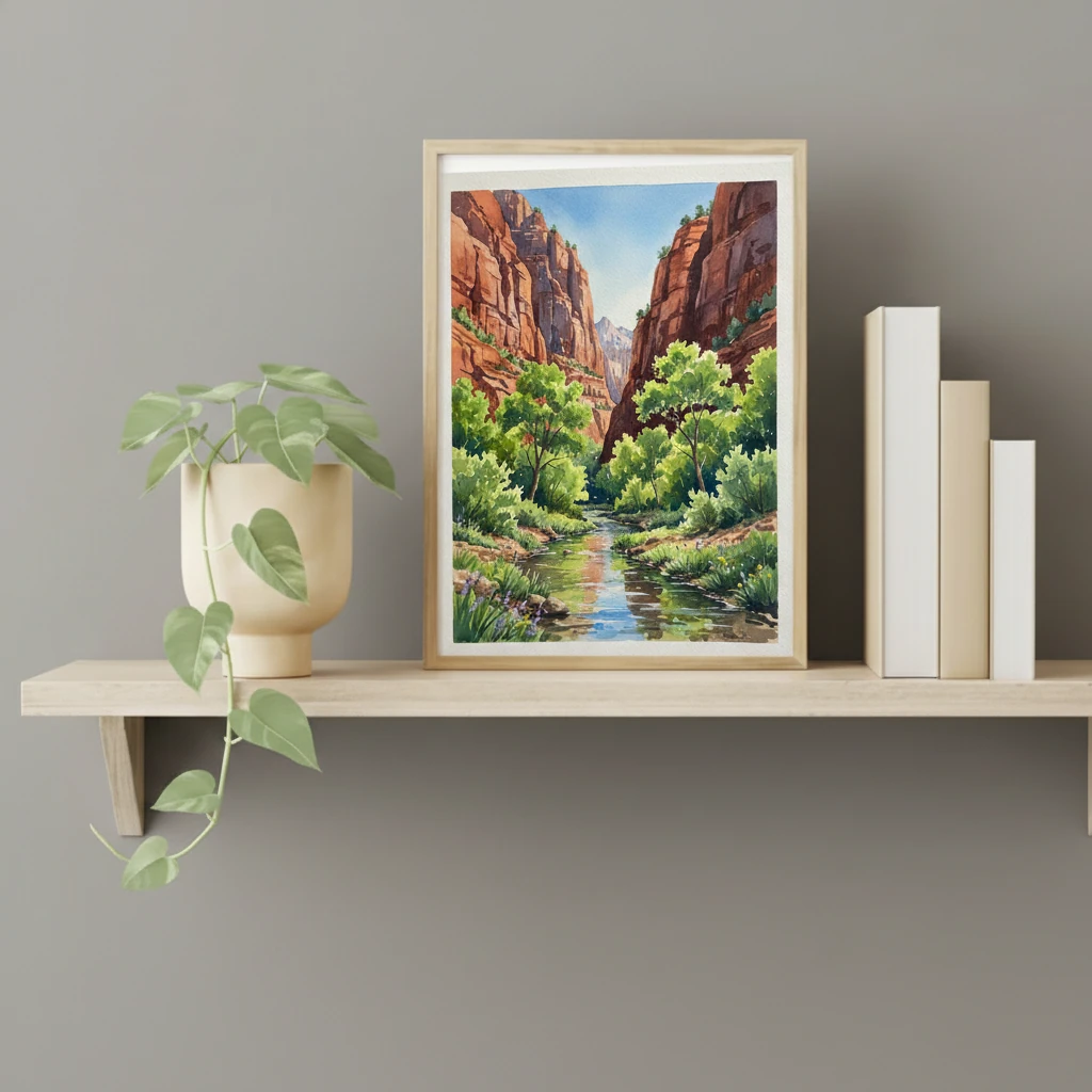 Kolob Spring Greenery preview 3