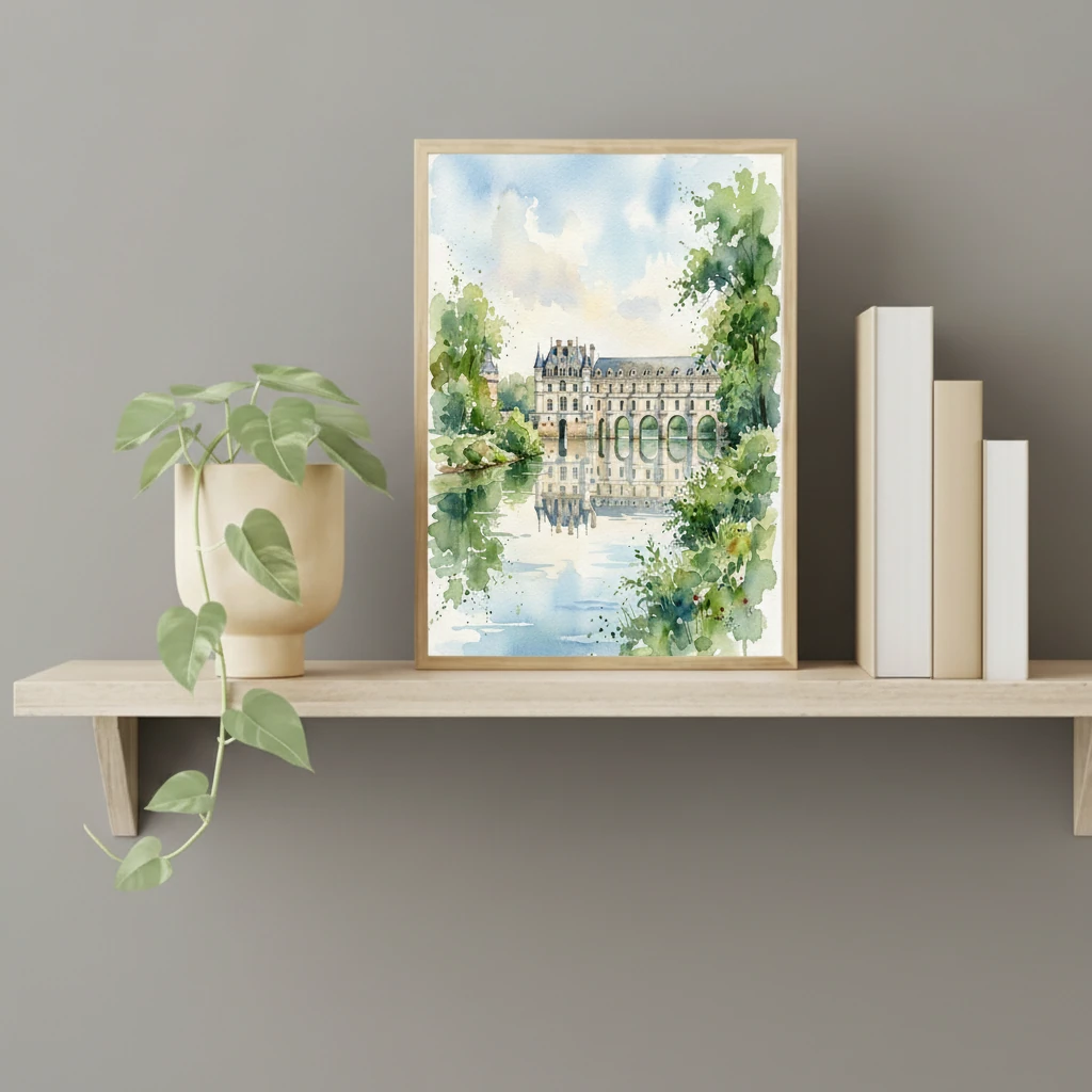 Chenonceau River Reflections preview 3